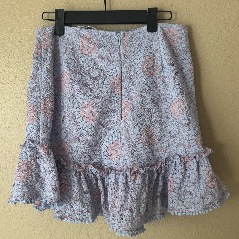 Floral Ruffle Mini Dress - Picture 6 of 6
